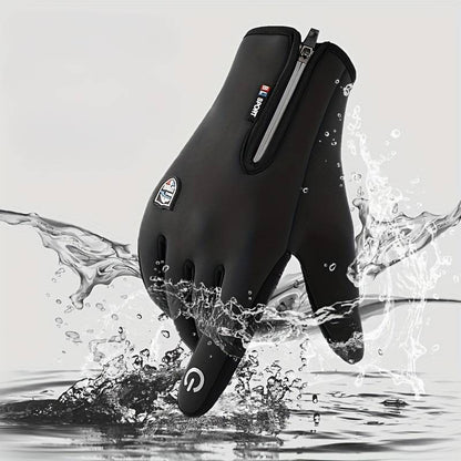 Verwarmbare USB Winterhandschoenen met Touchscreen - Waterdicht & Winddicht