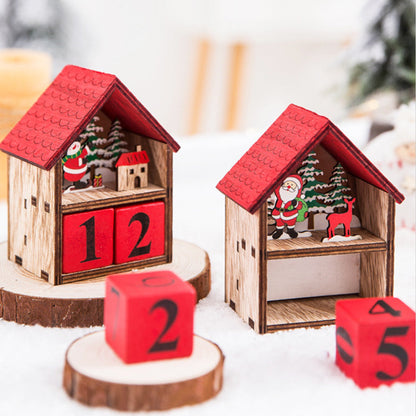 Lichtkalender Kerstdecoratie – LED Adventskalender met Kerstman of Sneeuwman