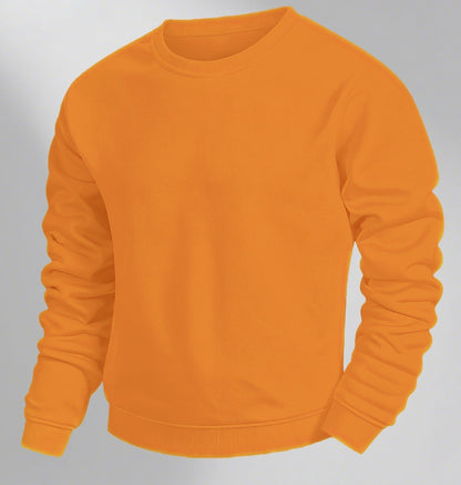 Heren Classic Crewneck Pullover Sweatshirt