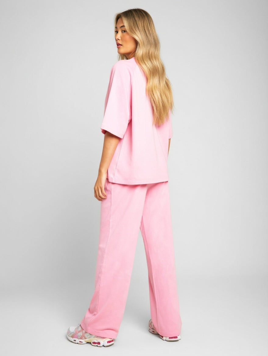 Elara Dames Oversized Zomerset – Luchtige Comfortabele Tweedelige Set