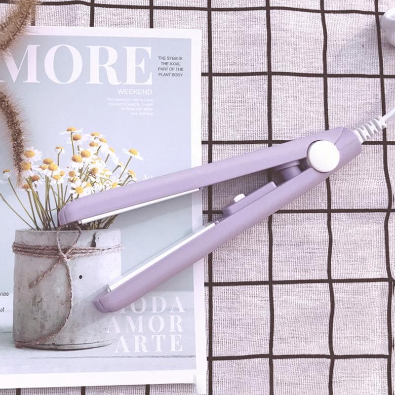 Liora Mini Haarstyler 2-in-1 voor Krullen en Glad Haar