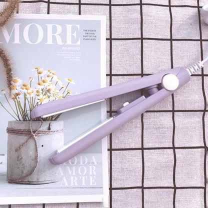 Liora Mini Haarstyler 2-in-1 voor Krullen en Glad Haar