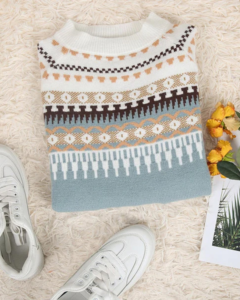 Comfortabele gebreide trui voor vrouwen – CozyKnit