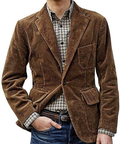 Klassiekheerschap – Casual Herenblazer met Tijdloze Uitstraling