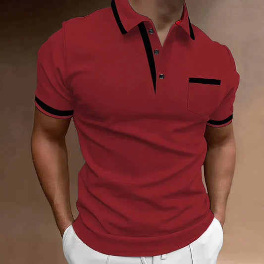 StijlKlassiek Heren Poloshirt – Comfortabel en Tijdloos Design