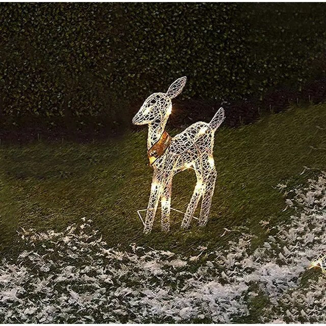 LED Rendier Kerstdecoratie – Warme Verlichting voor Tuin en Huis