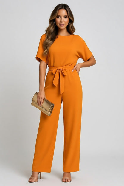 Liva Elegance Dames Jumpsuit met Minimalistisch Design en Comfort