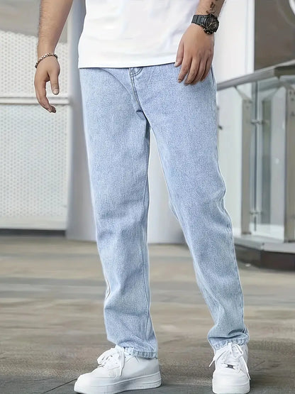 Daan Heren Jeans – Losse Pasvorm met Casual en Tijdloze Look