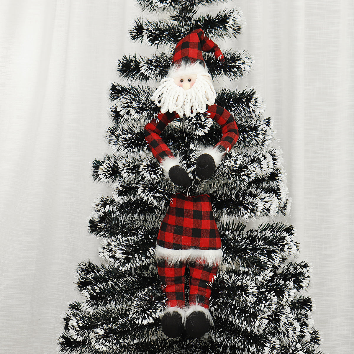 Kerstpop Hanger – Kerstman of Kerstelf voor Boom en Feestdecoratie