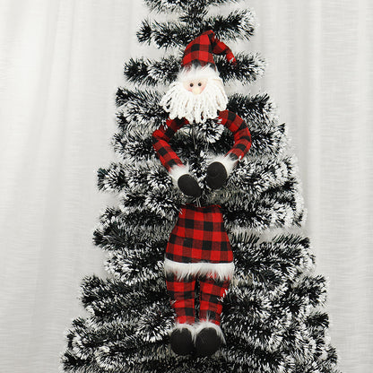 Kerstpop Hanger – Kerstman of Kerstelf voor Boom en Feestdecoratie