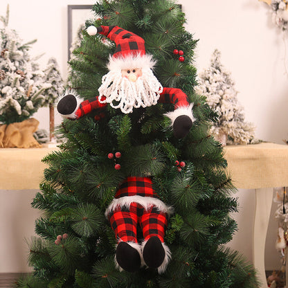 Kerstpop Hanger – Kerstman of Kerstelf voor Boom en Feestdecoratie