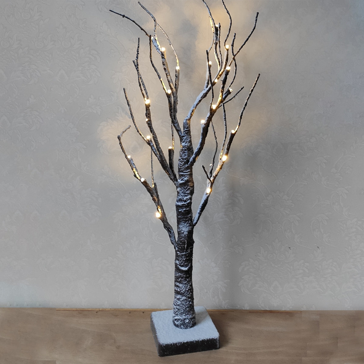 Kerstboom Lumivara 60 cm met 24 LED-lampjes op batterijen