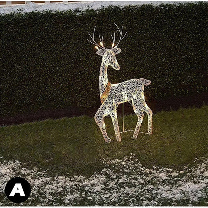 LED Rendier Kerstdecoratie – Warme Verlichting voor Tuin en Huis