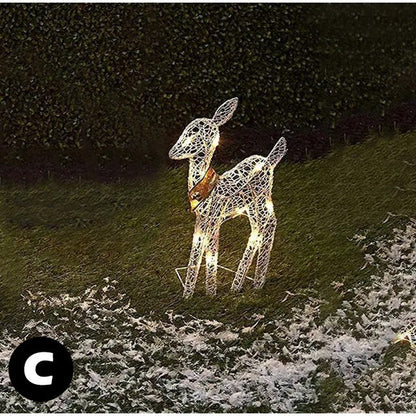 LED Rendier Kerstdecoratie – Warme Verlichting voor Tuin en Huis
