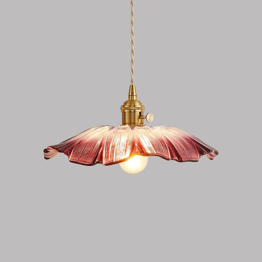 Bloesem Retro Hanglamp met Bloemendesign voor Eetkamer