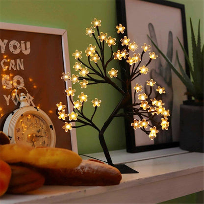 Lunavera – Verlichte Kersenbloesemboom met Warmwit LED-licht 45 cm