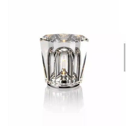 CrystalGlow - Draadloze kristallen lamp met LED-verlichting