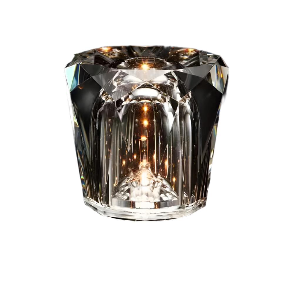 CrystalGlow - Draadloze kristallen lamp met LED-verlichting