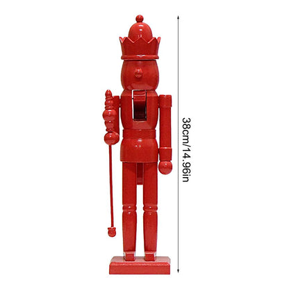 Notenkraker Kerstdecoratie 38 cm – Klassiek Ontwerp voor Thuis