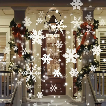 Sneeuwvlokshow – LED kerstprojector met bewegende sneeuwvlokken