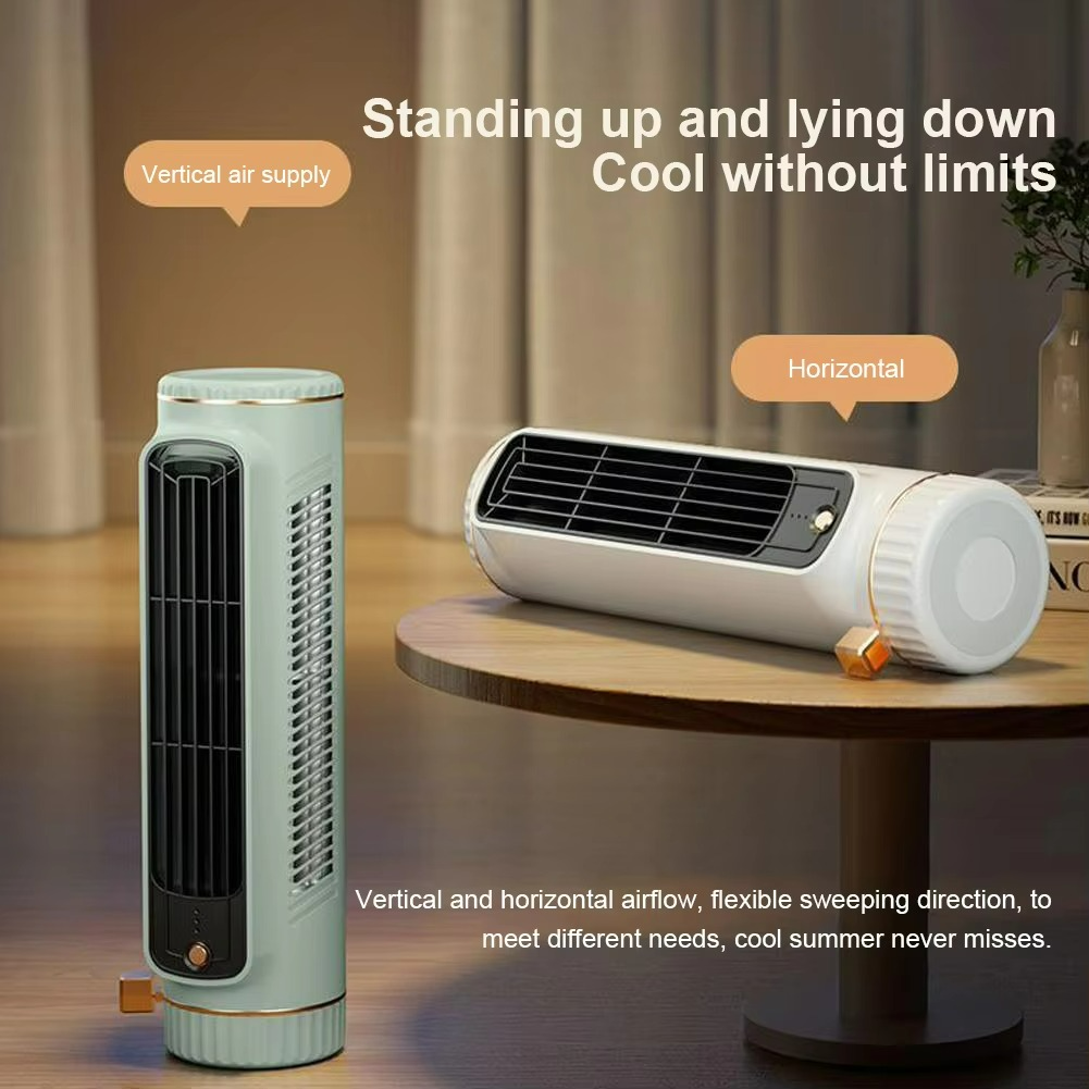 Ventora Bladloze Torenventilator met 360° Luchtcirculatie en USB Voeding