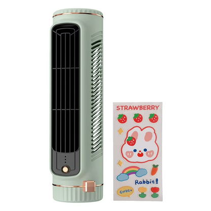 Ventora Bladloze Torenventilator met 360° Luchtcirculatie en USB Voeding