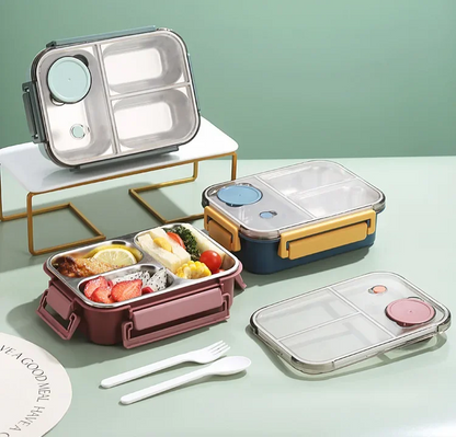 LunchMate Herbruikbare Lunchdoos – Compacte Brooddoos voor Onderweg
