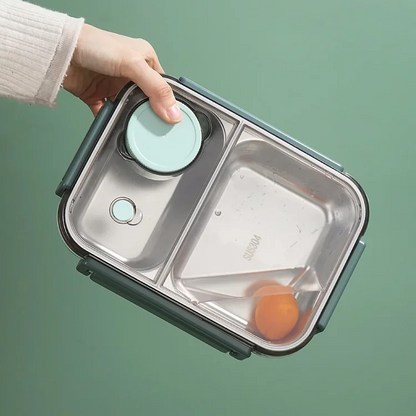 LunchMate Herbruikbare Lunchdoos – Compacte Brooddoos voor Onderweg