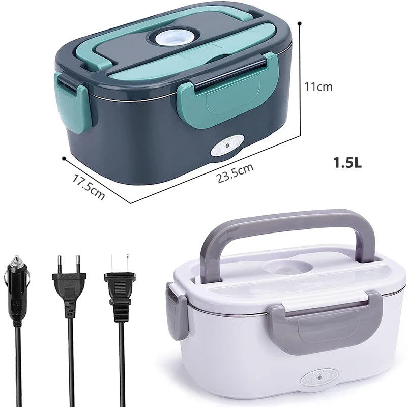 ThermoLunch Elektrische Lunchbox – 1,5L Voedselverwarmer
