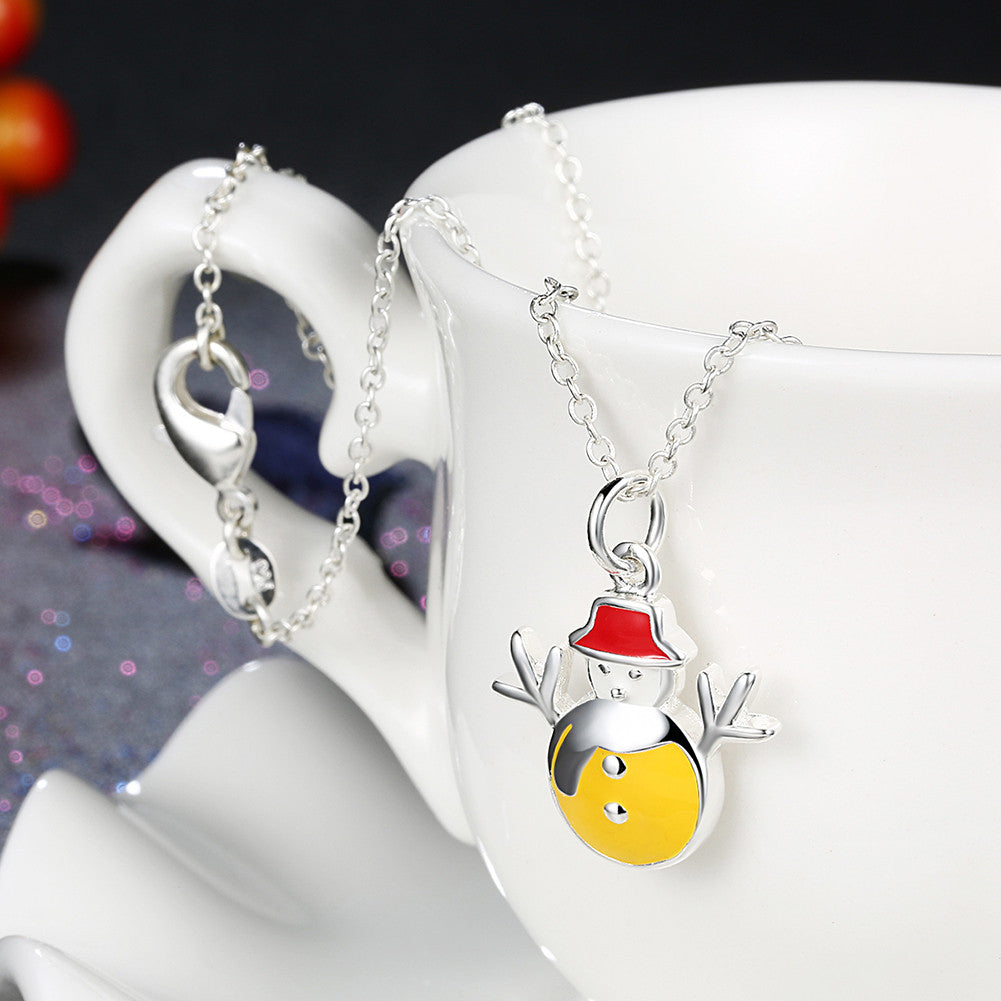 Kerstique – Kerst Sieradenset met Ketting en Oorbellen voor Dames
