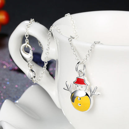 Kerstique – Kerst Sieradenset met Ketting en Oorbellen voor Dames