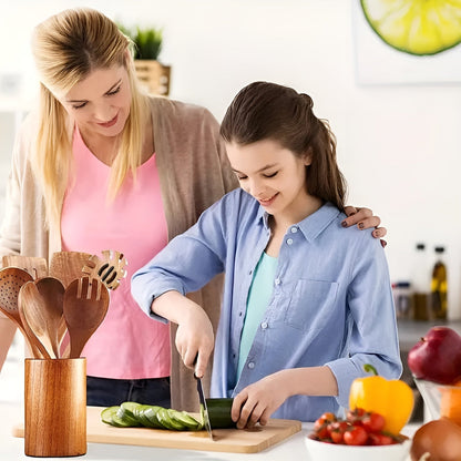 7-Delige Keukengerei Set – Voor Antikleefpannen en Dagelijks Koken