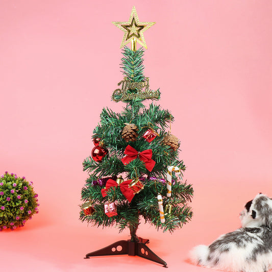 Tafelboom Lumi – Kunstkerstboom van 50 cm met LED-verlichting