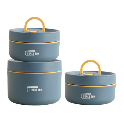 Warmio Lunchbox – Geïsoleerde RVS Lunchbox met Draagtas