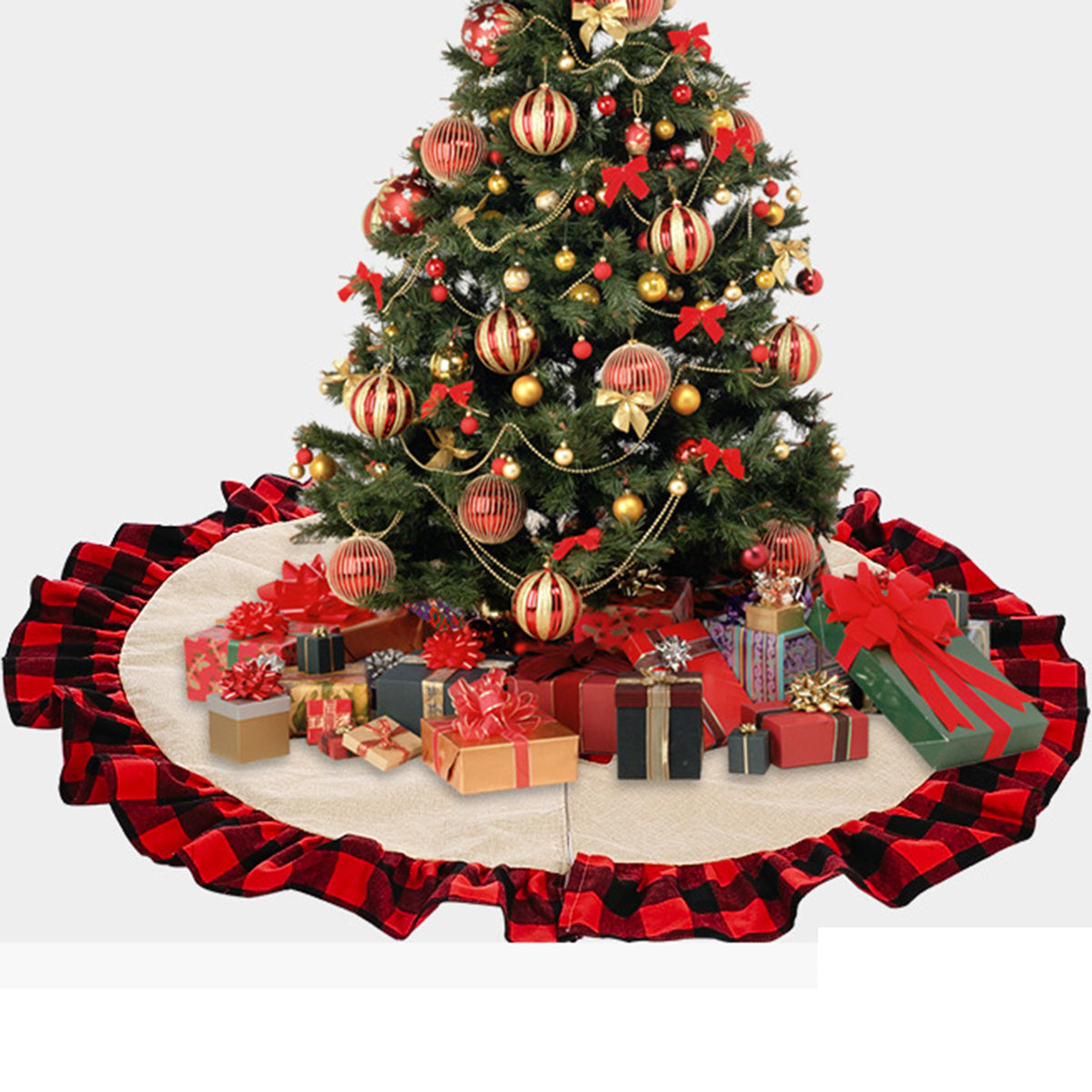 Kerstboomrok – 120 cm Decoratieve Boomrok voor Kerst