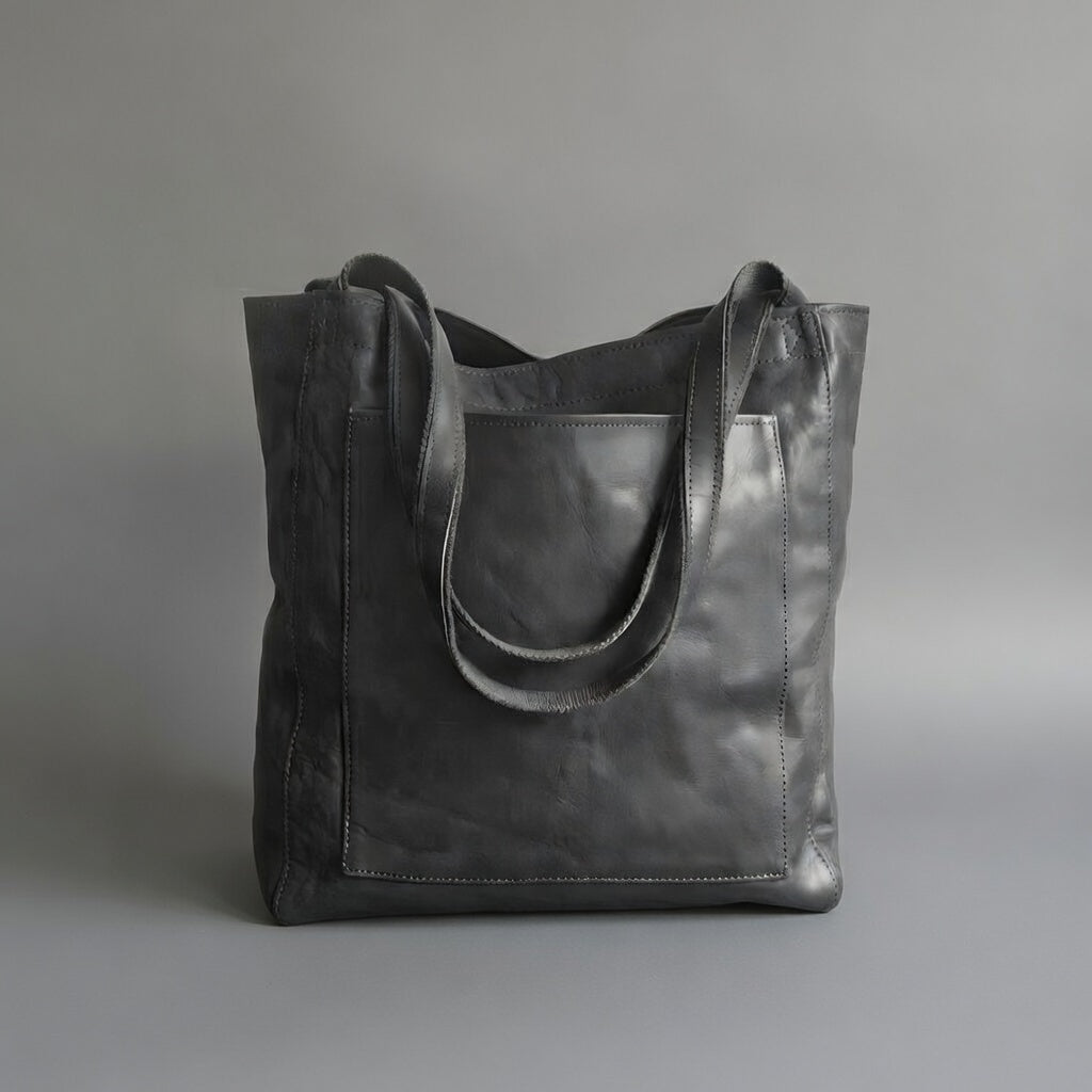 Veloura Elegante Leren Damestas met Ritssluiting en Ruime Indeling