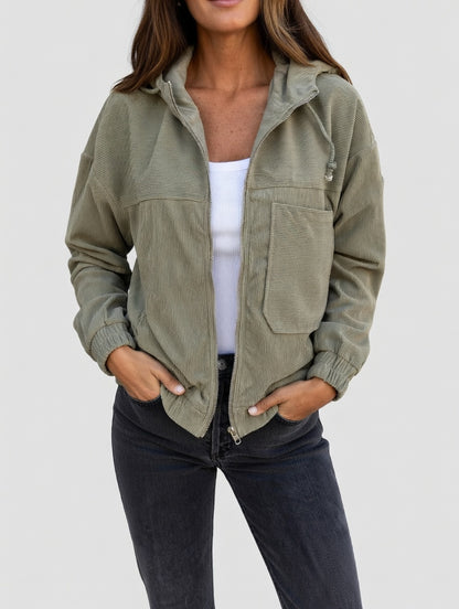 Dames Casual Vest met Comfortabele Pasvorm – Elvara Stijl