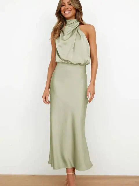 Lunara Avondglans Cocktailjurk Off Shoulder Elegante Midi Jurk