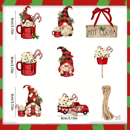 Feestelijke Blijdschap Ornament Set – Voor een Gezellige Sfeer