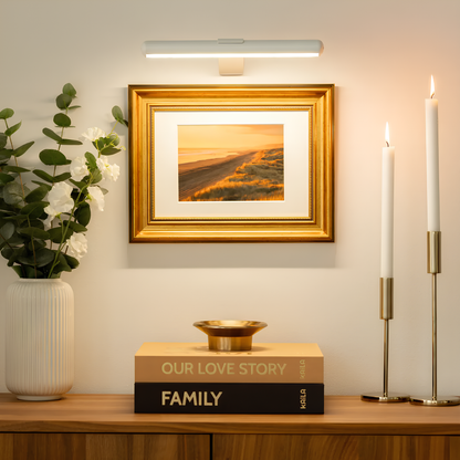 KunstLicht Draadloze LED Schilderijlamp – Dimbaar en Oplaadbaar