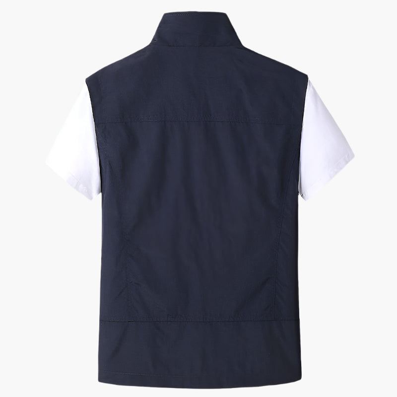 Heren Vest Moderne Casual Stijl Functioneel Zonder Mouwen – Perfect voor Laag-over-Laag en Vrije Tijd
