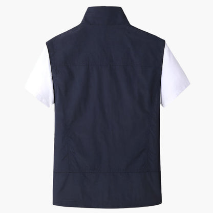 Heren Vest Moderne Casual Stijl Functioneel Zonder Mouwen – Perfect voor Laag-over-Laag en Vrije Tijd