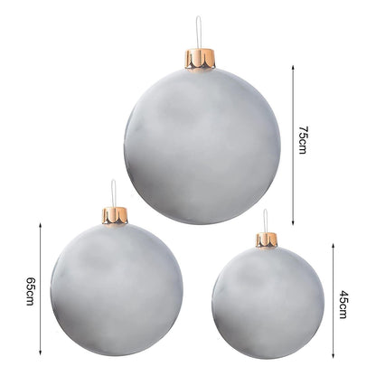 KerstBol Opblaasbare Kerstdecoratie met Bevestigingsset
