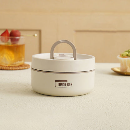 Warmio Lunchbox – Geïsoleerde RVS Lunchbox met Draagtas