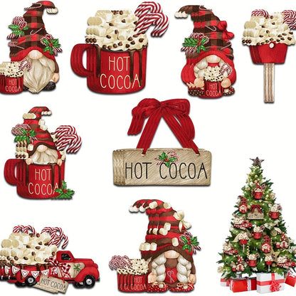 Feestelijke Blijdschap Ornament Set – Voor een Gezellige Sfeer