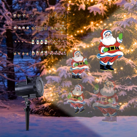 Lumivista Kerst Laserprojector met 12 Patronen en Timerfunctie
