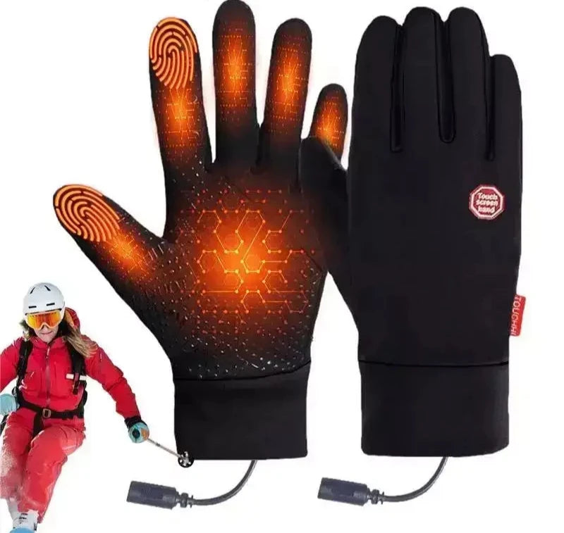 Warmtepad Verwarmde Winterhandschoenen met Touchscreenfunctie
