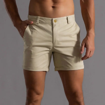 Heren Chino Short Milan | Slim Fit Korte Zomerbroek