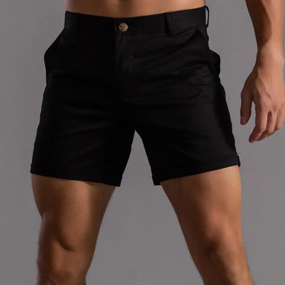 Heren Chino Short Milan | Slim Fit Korte Zomerbroek