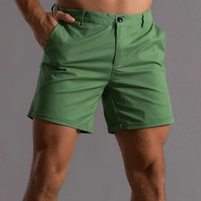 Heren Chino Short Milan | Slim Fit Korte Zomerbroek